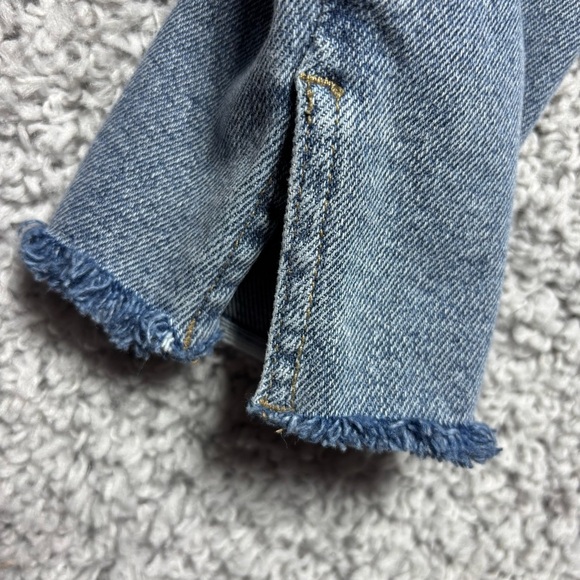 Kensie Jeans Womens 4 Vintage Luxe The Kelsey High Rise Skinny Raw Hem Stretch - Picture 4 of 5